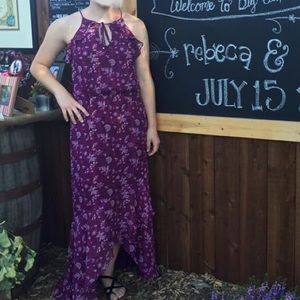 White House Black Market Purple Dress